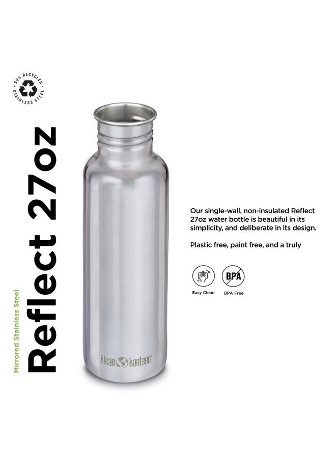 Klean Kanteen - Reflect 27Oz (W/Bamboo Cap) Mirrored Stainless - Image 1