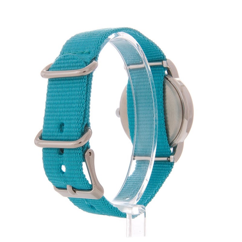Timex Women's T2N836 Weekender Blue Nylon Slip-Thru Strap Watch - Image 4