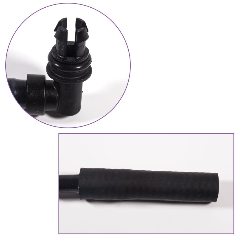 Pcv Hose: Black 2.4 Engine Positive Crankcase Ventilation Hose - Automotive Crankcase Ventilation Hose for Chevrolet Captiva Sport, Gmc Terrain, Equinox - Image 4