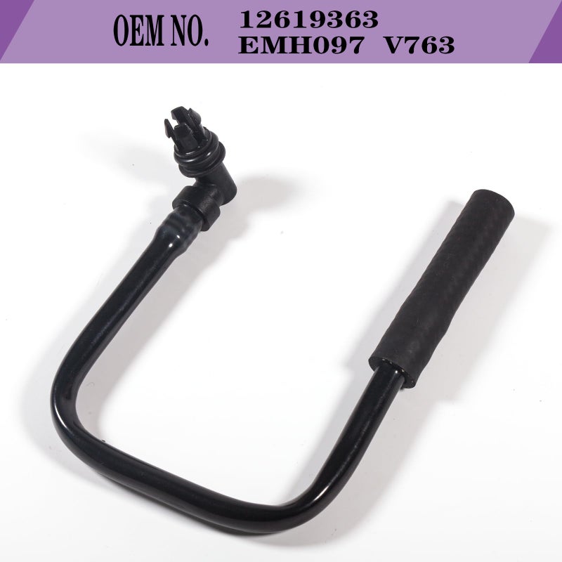Pcv Hose: Black 2.4 Engine Positive Crankcase Ventilation Hose - Automotive Crankcase Ventilation Hose for Chevrolet Captiva Sport, Gmc Terrain, Equinox - Image 3