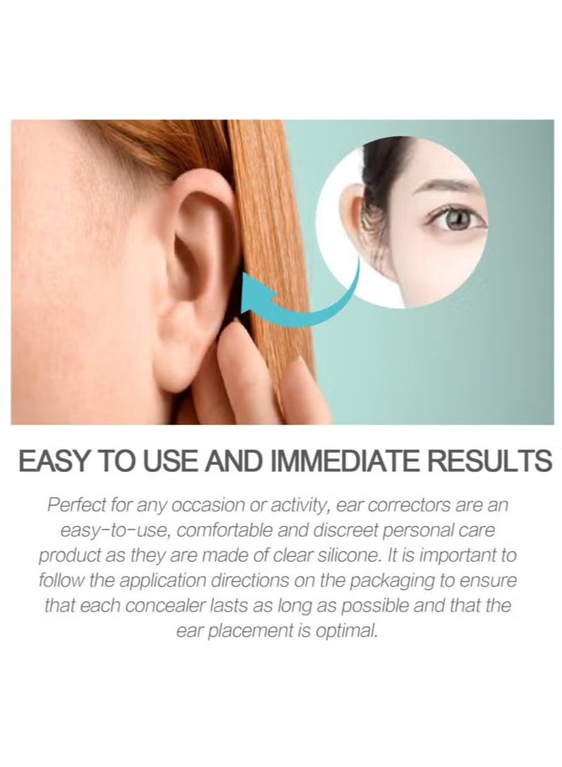 إيلهو بقع تصحيح الأذن المقاومة للماء المكونة من 6 قطع: إعادة تشكيل الأذن ودعم الأذنين البارزة ، تأثير الأذن الصغيرة - Image 4