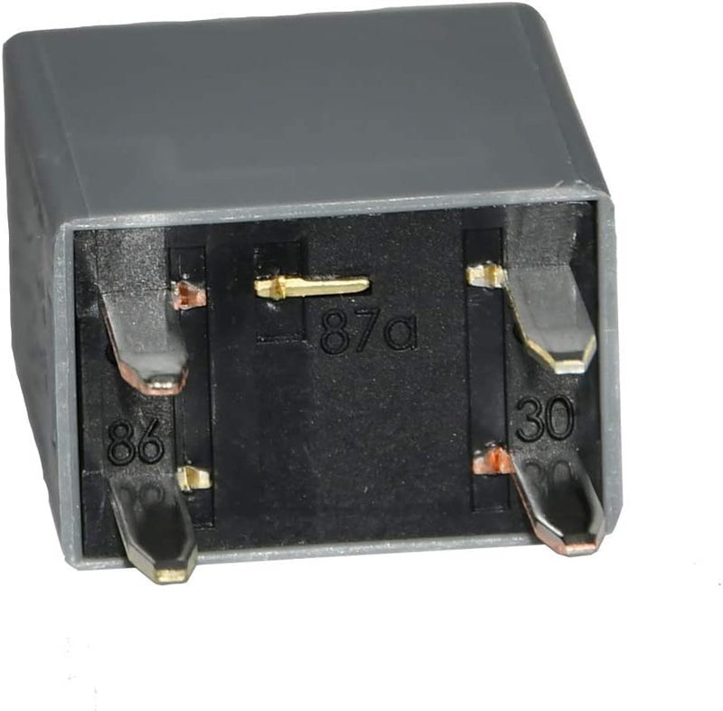JOINAP 4 Pack High Power 4 Pin Fuse Box Relay # 13500114/8385 Compatible for GM Gray - Image 2