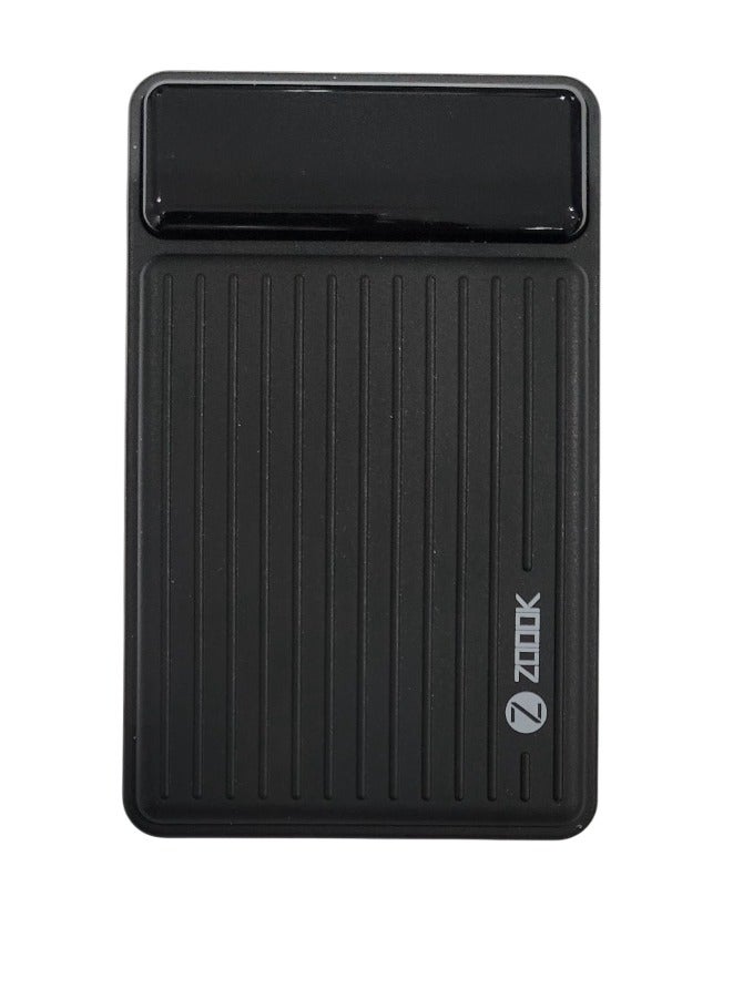 ZOOOK Speedo 20 Ultra Compact Power Bank 20000mAh – 22.5W Super Fast Charging, Dual USB Output, LED Display – Black - Image 1