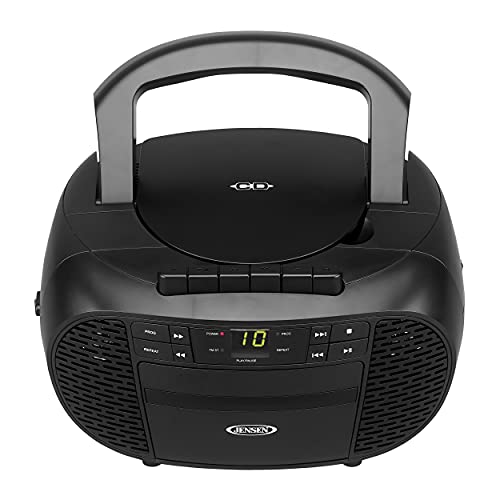 Jensen CD-550 Portable Stereo Compact Disc Cassette Recorder with AM/FM Radio - Image 2