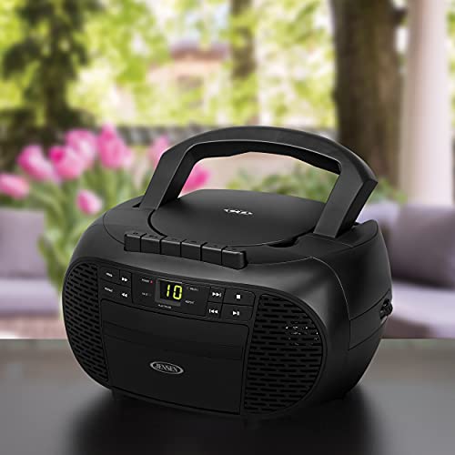 Jensen CD-550 Portable Stereo Compact Disc Cassette Recorder with AM/FM Radio - Image 5