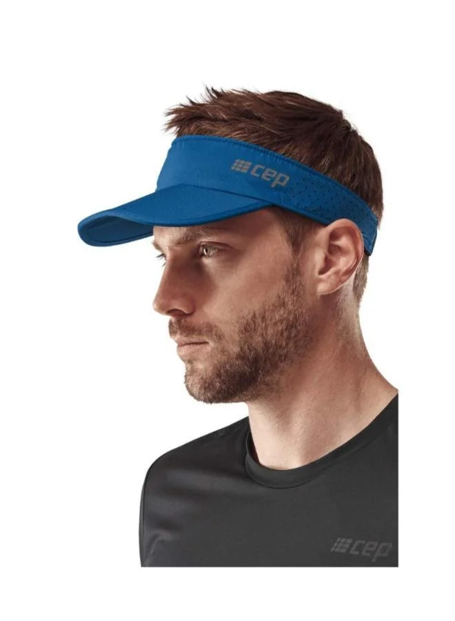 Cep  The Run Visor Blue Unisex  | Best Price UAE