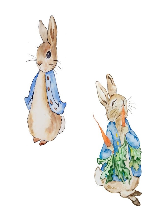 PrettyurParty Pretty UR Party Peter Rabbit Theme Paper Cutouts for Birthday Parties, Peter Rabbit Party Supplies décor, Peter Rabbit Birthday Party Decoration, Cutouts for Classroom, Bedroom –Multicolour (10 pcs) - Image 4
