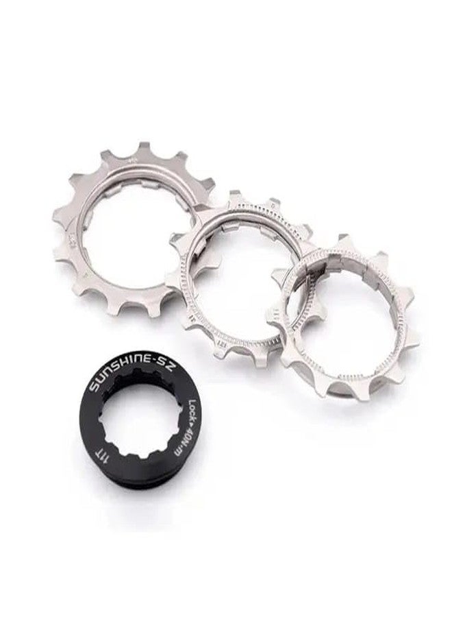 FCCRACING FCC Racing Mountain Bike Cassette Sprockets, High Strength Steel, Fits 8-12 Speed Bikes (13T) - Image 2