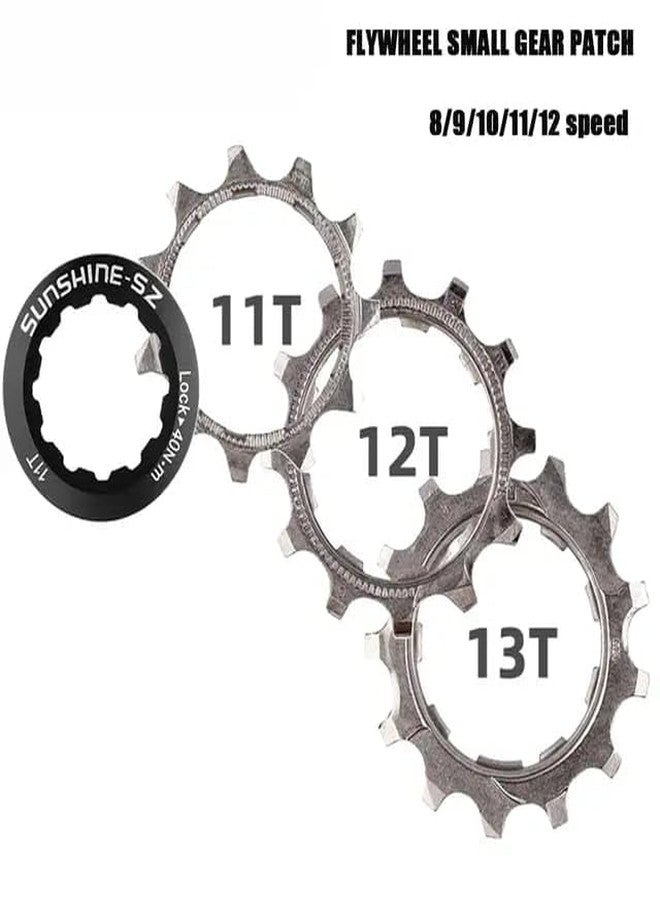 FCCRACING FCC Racing Mountain Bike Cassette Sprockets, High Strength Steel, Fits 8-12 Speed Bikes (13T) - Image 3
