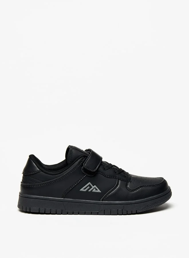 Oaklan by Shoexpress Panelled Sports Shoes with Hook and Loop Closure