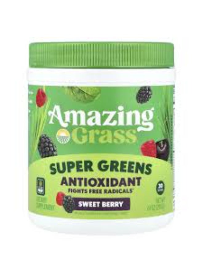 Amazing Grass, Super Greens Antioxidant, Sweet Berry,210 g - Image 1