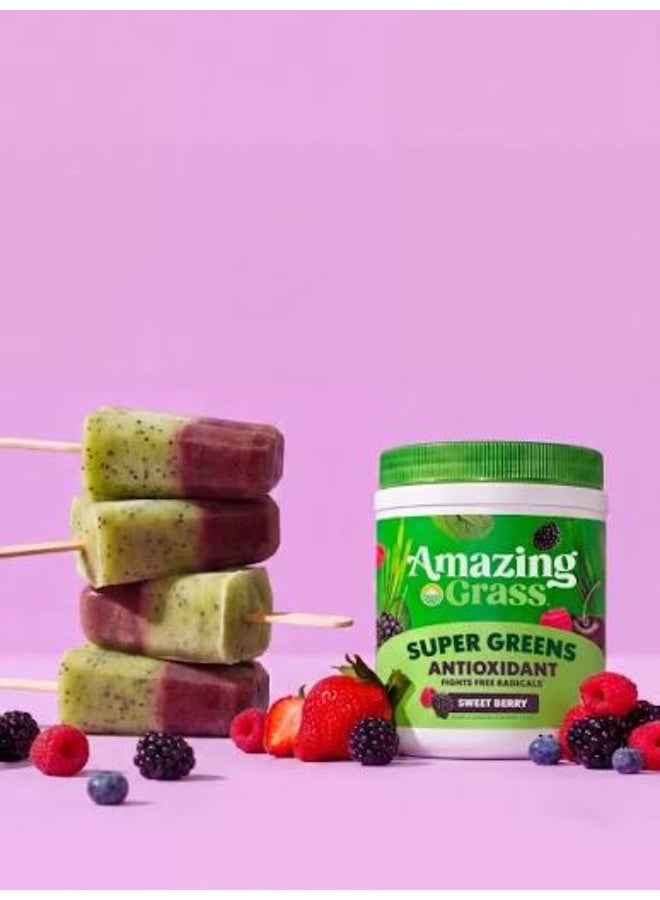 Amazing Grass, Super Greens Antioxidant, Sweet Berry,210 g - Image 4