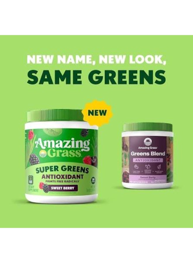 Amazing Grass, Super Greens Antioxidant, Sweet Berry,210 g - Image 2