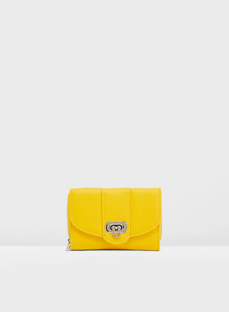 NEW LOOK Yelda Twist Lock Small Purse