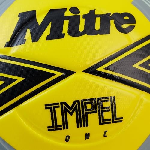 Mitre IMPEL Soccer Ball Training Soccer Balls for Kids Youth Durable 6Panel Construction SoftTouch Foam Hyperflow Grooves AllWeather Soccer Practice Equipment for Grass or Astroturf - Image 3