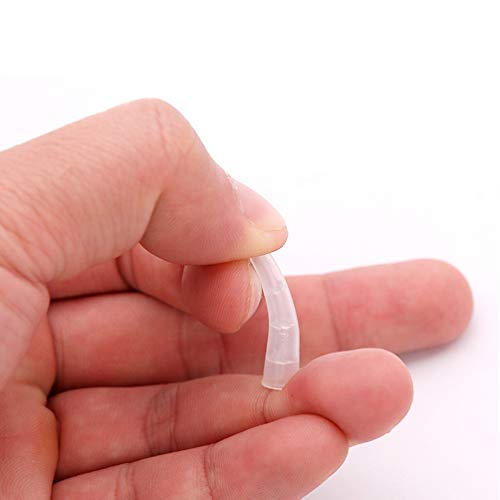 Teensery 40 Pcs Clear Tweezer Point Protectors Cap Tip Stopper Covers Makeup Beauty Supplies, General Size - Image 2