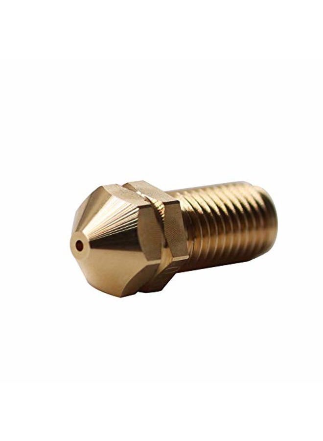 POLISI3D 1piece 3D Printer Spare Parts Printhead Brass Nozzle 0.2 0.4 0.6 0.8 Compatible for 3.0mm Ultimaker 3, Ultimaker 3 Extended, Ultimaker S5 3D Printer 0.4mm 1-pack UM3 nozzle 1 - Image 1