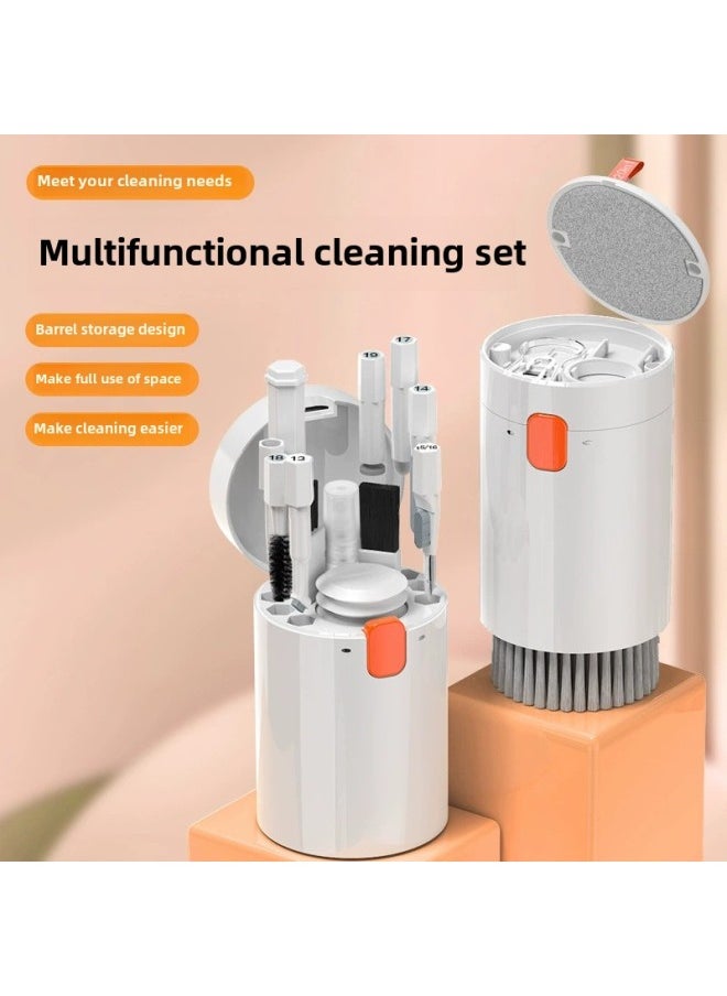 Generic - Explosions Q20 Computer Keyboard Cleaning Suit Bluetooth Headset Cleaning Pen Mobile Phone Screen Dust Removal-Color:Q21 Vacuum Cleaner Set (including Detergent) - Image 1