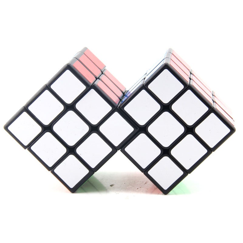 Creative Two-Piece Three-Step Rubik'S Cube Diy Three-Step Two-Step Four-Step Five-Step Special-Shaped Rotation Binding Three-Step Rubik'S Cube - Image 2