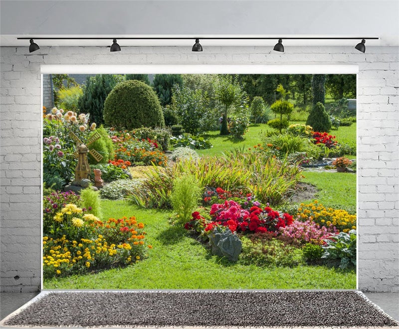 Yeele 10x6.5ft Spring Garden Backdrop for Photography Park Natural Scenic Flower Meadow Grassland Background Girl Kid Adult Photo Booth Shoot Vinyl Studio Props - Image 4