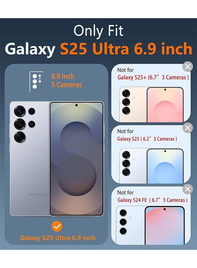 Lemon Samsung Galaxy S25-Ultra Case,  Grade Drop Protection Anti Yellowing Cell Phone Cover, Rugged Shockproof Protective Bumper Transparent Cases(Clear) - Image 2