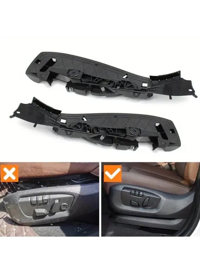 غطاء قوس إطار مقعد الجانب الأيسر للسائق لسيارات بي إم دبليو X5 X6 طرازات F15 F16 F85 F90 - Image 5