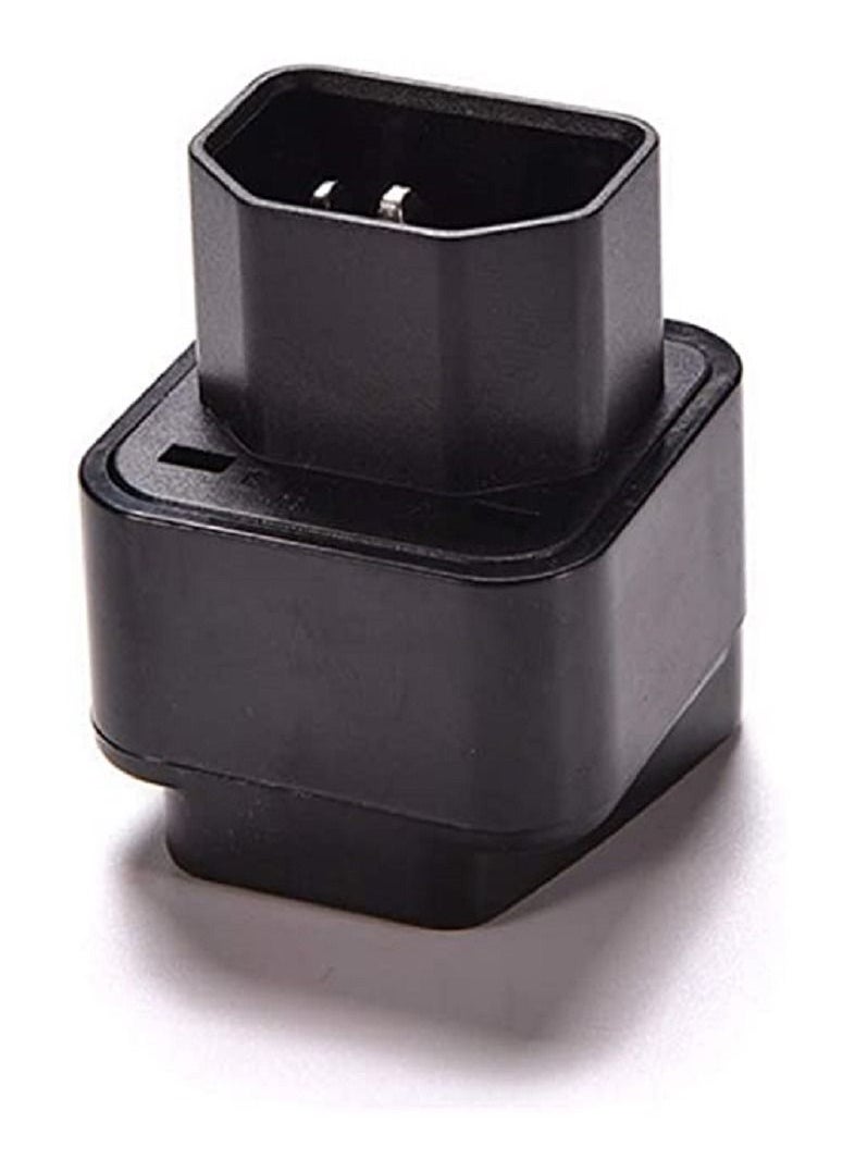 IEC C14 to Universal Female AU US UK EU C13 Safe Socket Power Adapter Plug