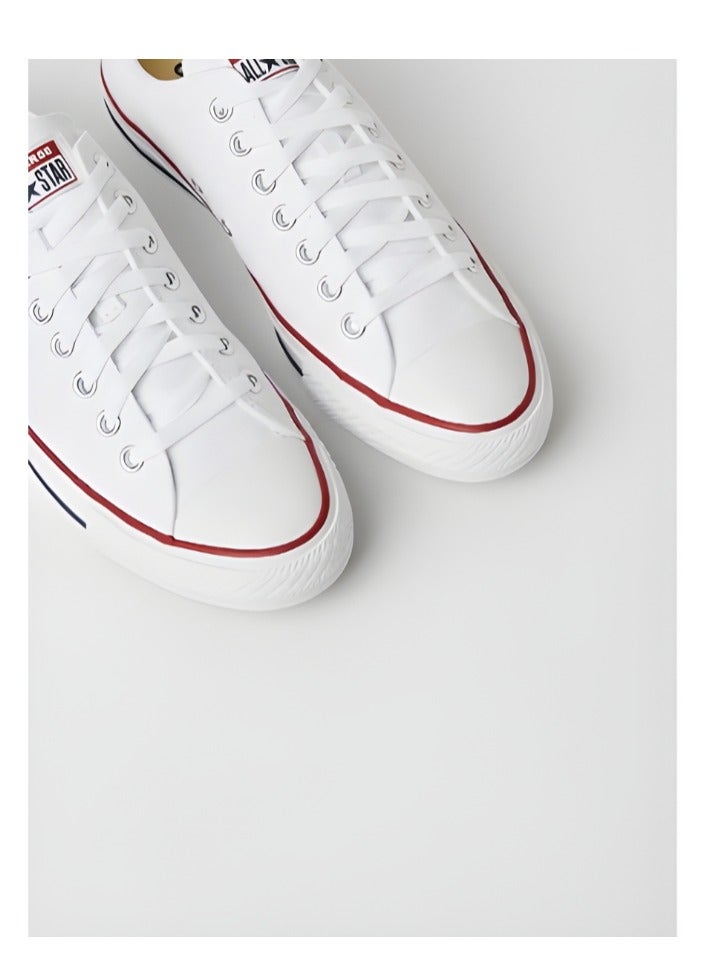 كونفرس Unisex Chuck Taylor All Star Core OX Sneakers Optical White.  - Image 2