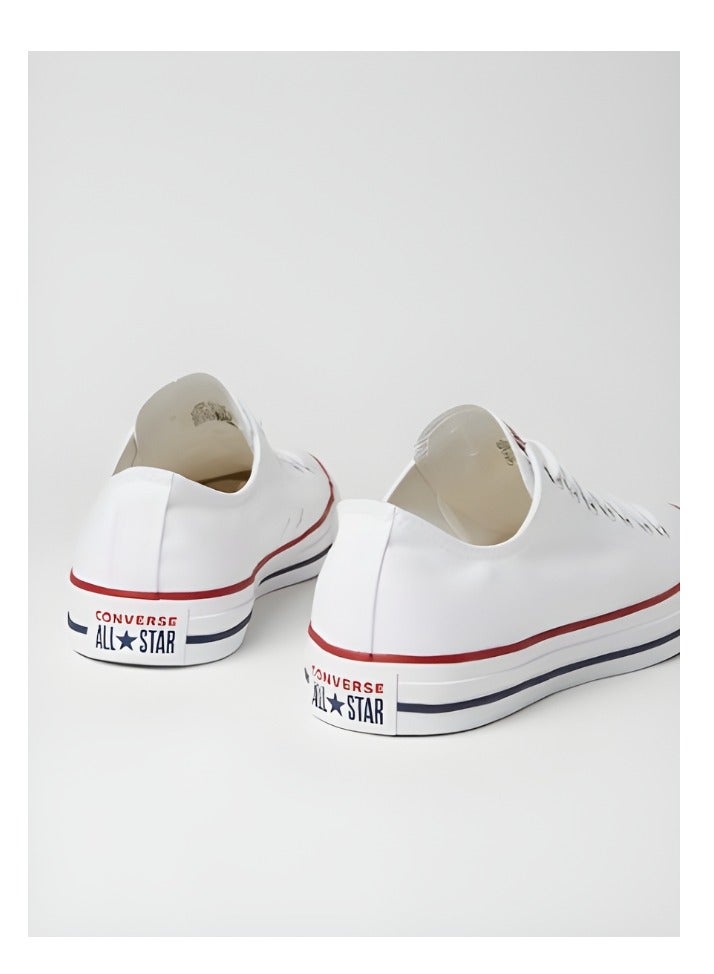 كونفرس Unisex Chuck Taylor All Star Core OX Sneakers Optical White.  - Image 3