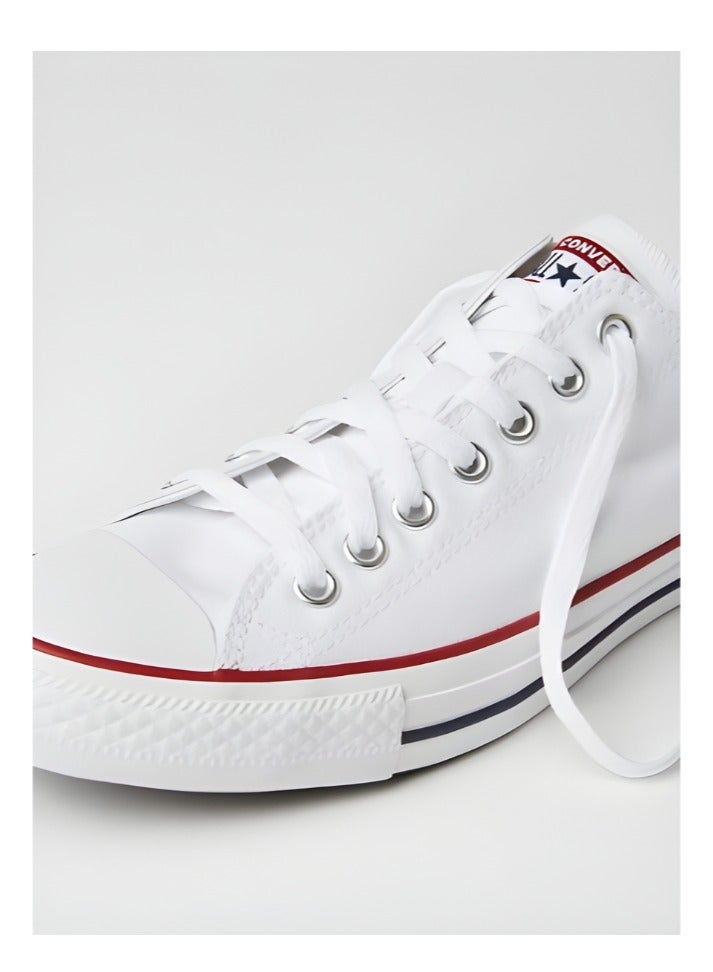 كونفرس Unisex Chuck Taylor All Star Core OX Sneakers Optical White.  - Image 4