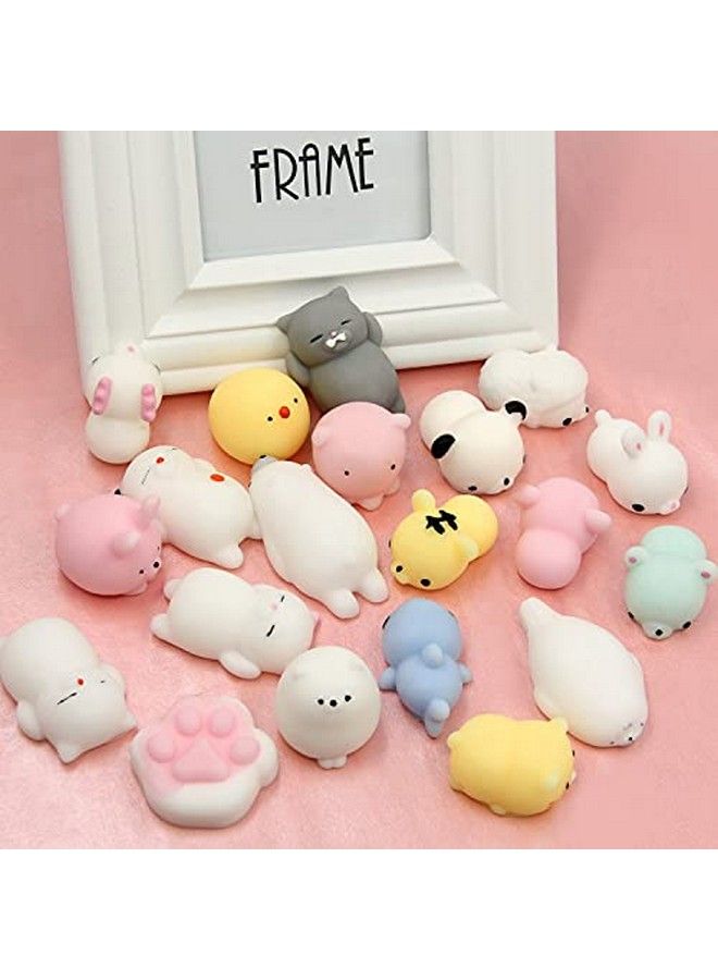 Satkago SEKEAHU Mochi Squishys Toys, Christmas Party Favors 25pcs Mini Kawaii Squishies, Stocking Stuffers for Kids Teens Adults, Treasure Box Toys for Classroom Supplies, Birthday Gifts for Kids Boys Girls - Image 4