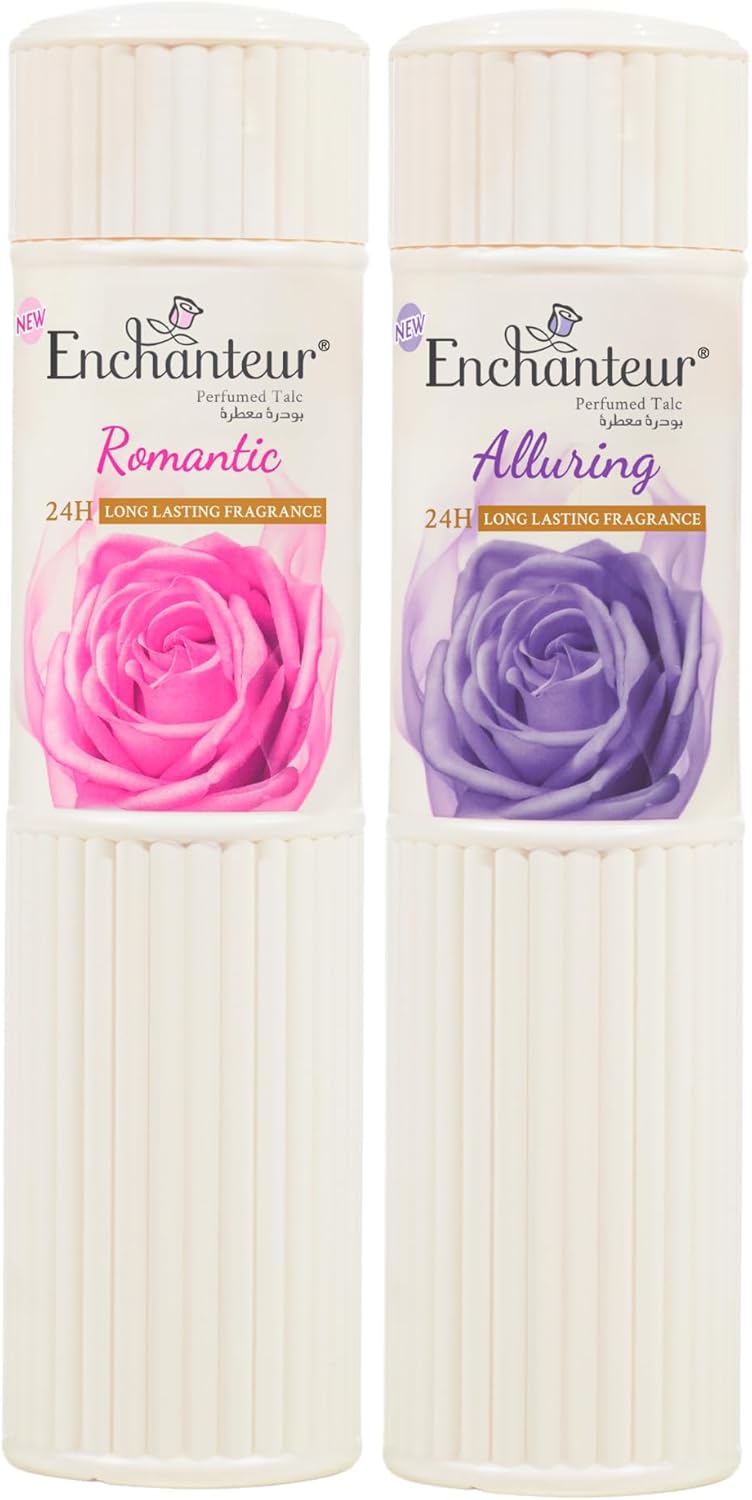 Enchanteur Talc Set - Romantic & Alluring (2 x 250 gm) - Image 1
