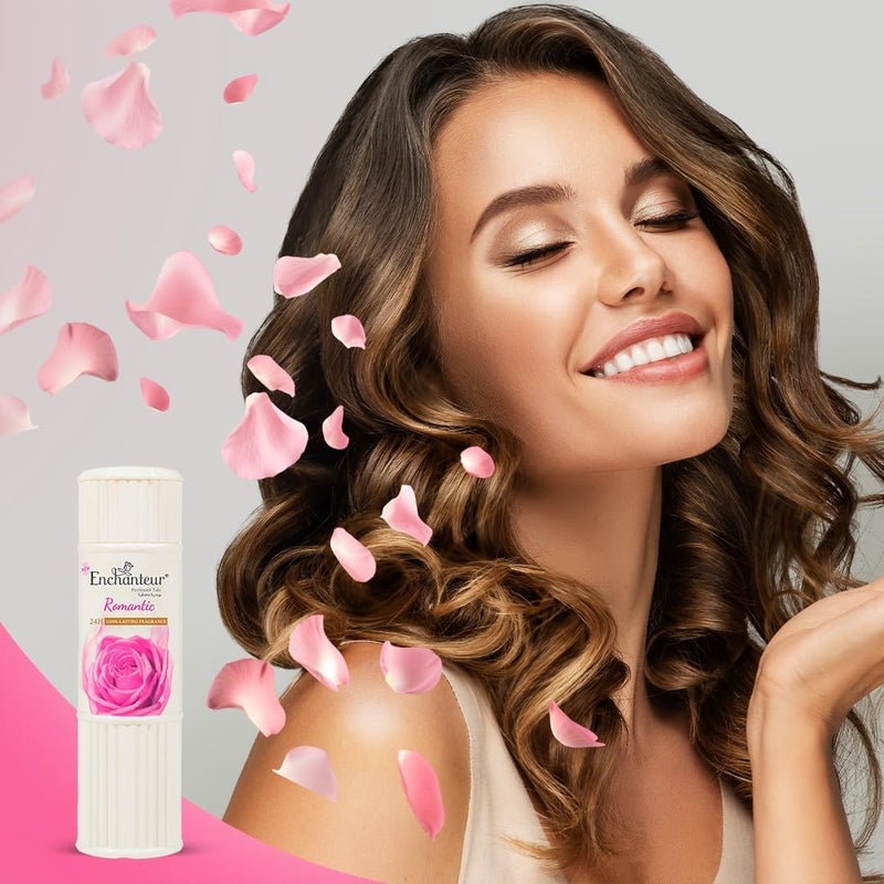 Enchanteur Talc Set - Romantic & Alluring (2 x 250 gm) - Image 4