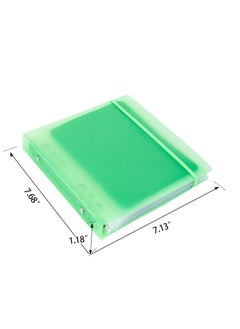 UNIMEIX UNIMEIX 12 Pcs Magnetic Sheets for Dies Storage with 1 Pocket Folder, Storage Stamp and Die Storage Pockets Die Cut Storage for Card Making Supplies(0.8 mm Thickness, Blue)  - Image 5