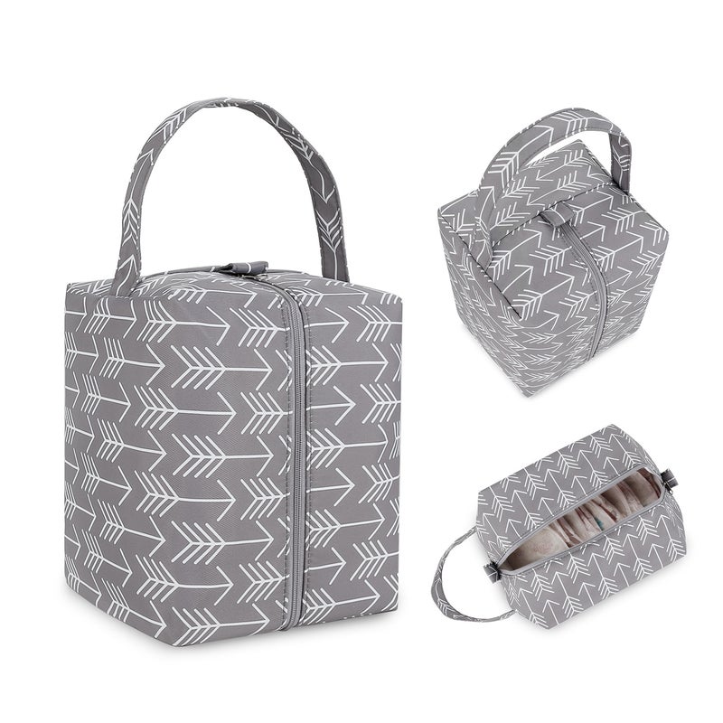 Baby waterproof baby hanging bag diaper bag diaper out storage bag crib clothes diaper portable bag - Image 3