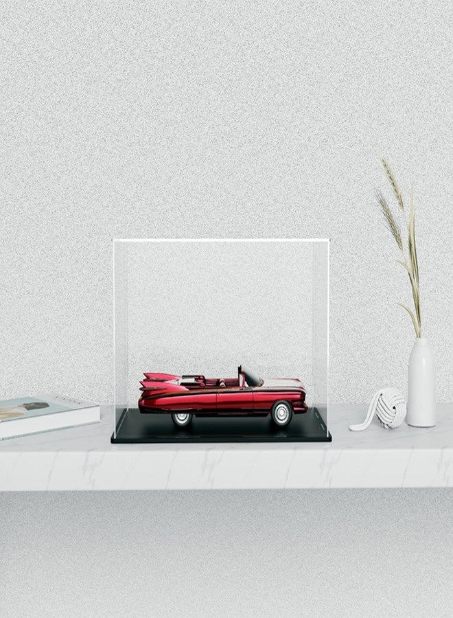QIMOND Acrylic Display Case for Showcase, Clear Long Acrylic Box for Displaying 1:24 and 1:32 Diecast Car Models, Collectibles, Figures and Arts - Image 2