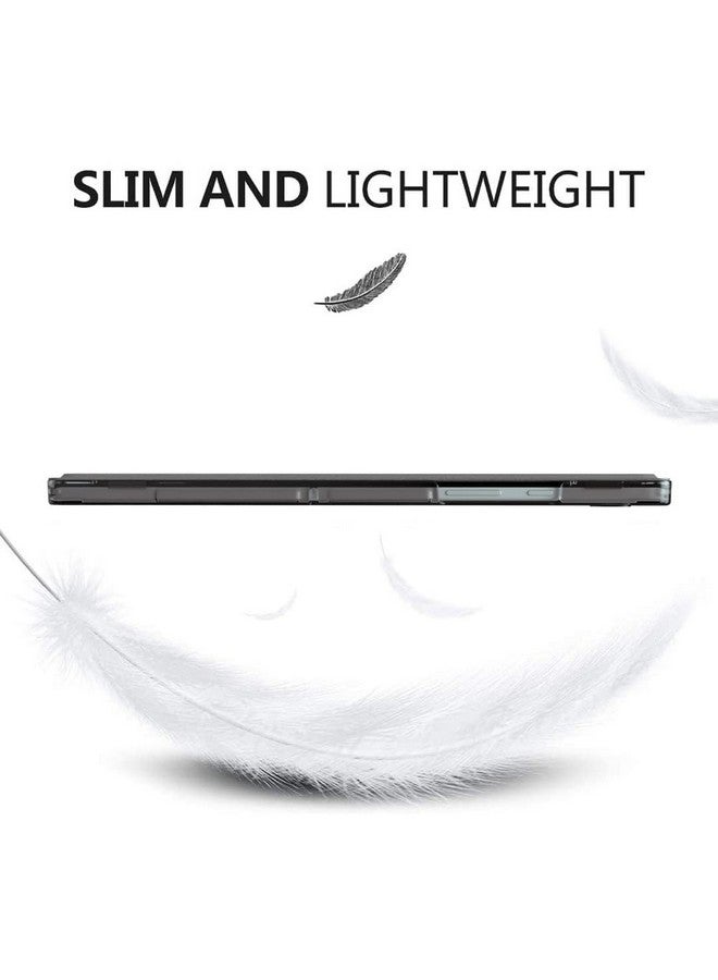 ProElite Cover for Samsung Galaxy Tab A9 Plus 11 inch Case Cover, Smart Flip Case Cover for Samsung Galaxy Tab A9+ 11 inch Translucent Back with Stylus Pen, Black - Image 5