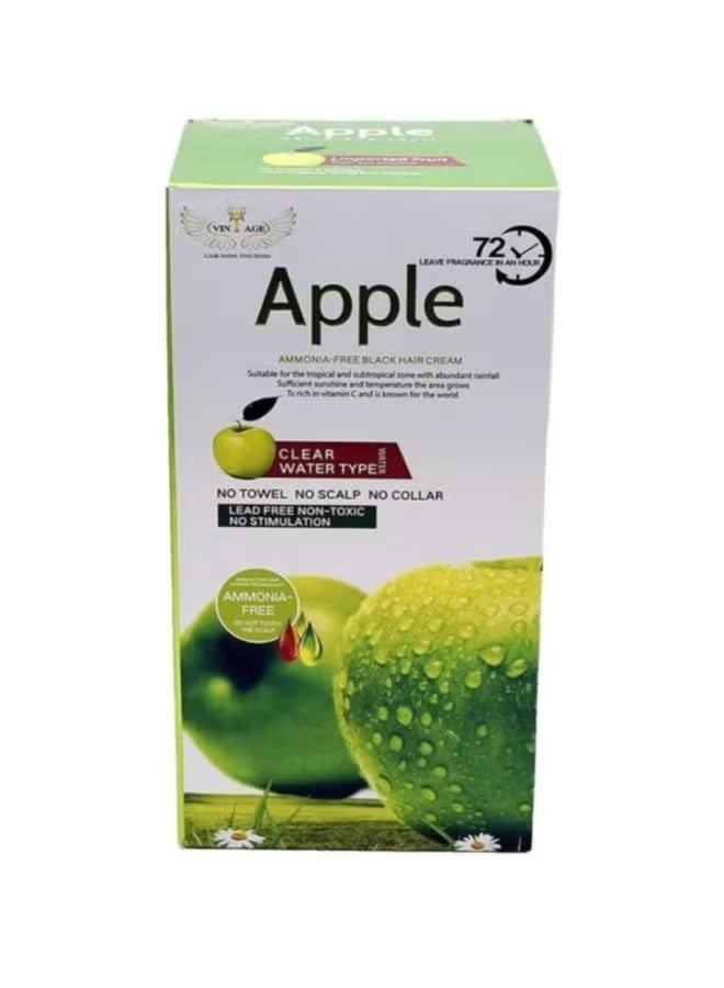 Apple Ammonia Free Black Hair Color 500ml