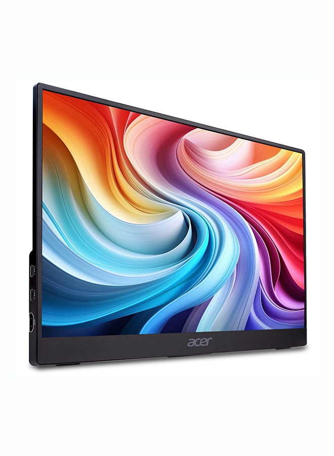 Acer 15.6 inch Portable IPS Full HD (1920 x 1080) Monitor I USB Type-C for Video/Power I Micro USB for Supplemental Power I 15 Degree to 35 Degree Tilt I PM161Q black - Image 3