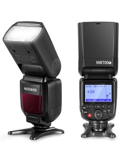 Neewer NEEWER NW700-C TTL Flash Speedlite Compatible with Canon DSLR Cameras, 1/8000s High Speed Sync Speedlight, 1/1-1/256 Output, TCM Function, 230 Full Power Flash, 0.1-2.7s Fast Recycling Flashlight  - Image 1