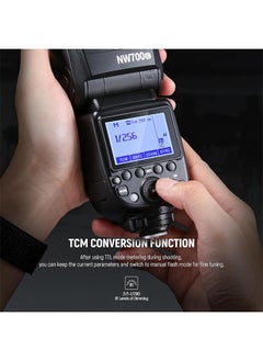 Neewer NEEWER NW700-C TTL Flash Speedlite Compatible with Canon DSLR Cameras, 1/8000s High Speed Sync Speedlight, 1/1-1/256 Output, TCM Function, 230 Full Power Flash, 0.1-2.7s Fast Recycling Flashlight  - Image 3