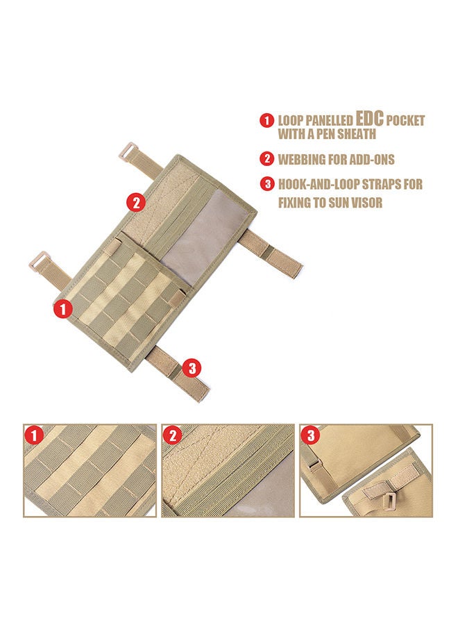 NIBEMINENT Car Sun Visor Organizer Multi Pocket Bag - Image 2