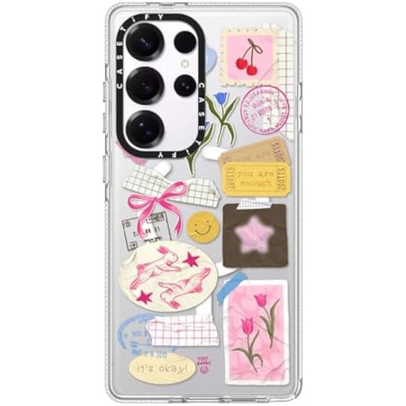 Casetify Magnetic Clear Galaxy S25 Ultra Case 【Compatible with Magsafe】 - You are Stars Collage - Image 4