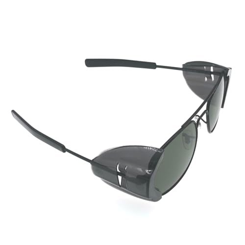KONEWONG 2 Pairs Safety Glasses Side Shields, Slip on Side Shields, Fits Medium to Large Eyeglasses Frames (Black,Large) - Image 5
