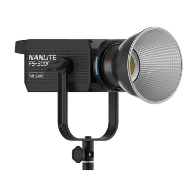 NANLITE FS-300C RGB LED Monolight with OLED Screen 15 Lighting Effects Fan Cooled Wireless and App Control - Image 3
