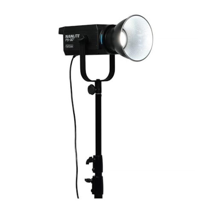 NANLITE FS-300C RGB LED Monolight with OLED Screen 15 Lighting Effects Fan Cooled Wireless and App Control - Image 2