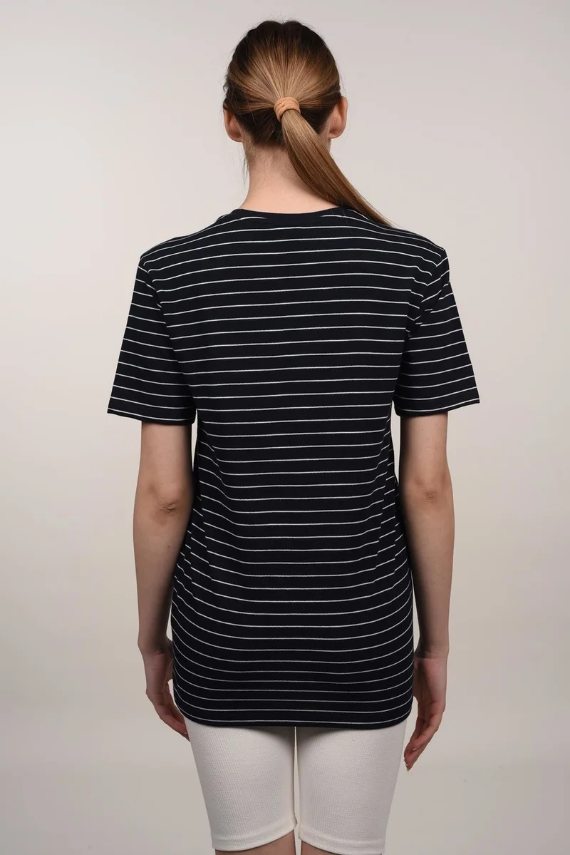 الكسندر جاردي Alexandergardi Striped T-Shirt (598720)