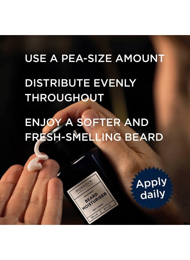 Murdock London - Beard Moisturiser - Hydrating Beard Lotion Made of Natural Oil for Dry Facial Hair - 150ml - Image 1