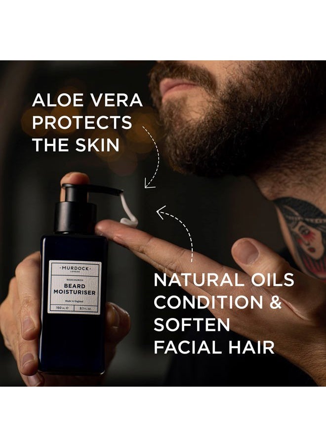 Murdock London - Beard Moisturiser - Hydrating Beard Lotion Made of Natural Oil for Dry Facial Hair - 150ml - Image 1