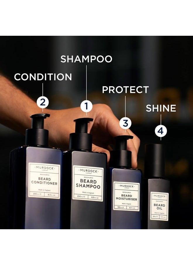 Murdock London - Beard Moisturiser - Hydrating Beard Lotion Made of Natural Oil for Dry Facial Hair - 150ml - Image 1